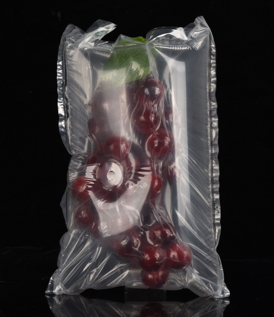 Air column bag for transportation of fruits